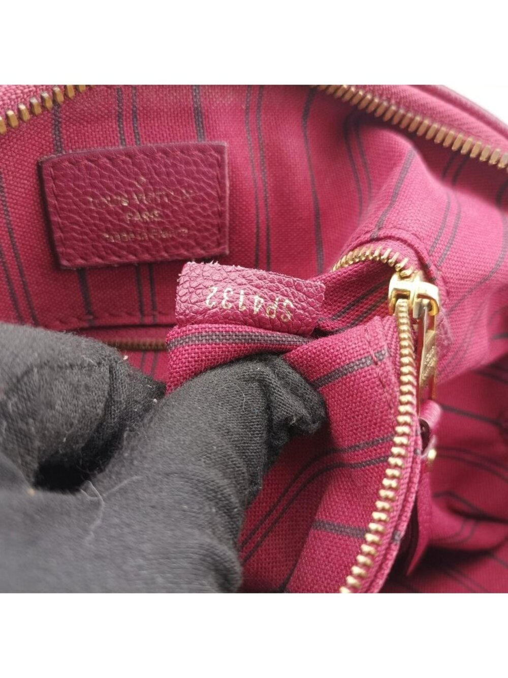 Louis Vuitton Speedy Bandouliere 25 Aurore Monogram Empreinte Handbag - Picture 11 of 16
